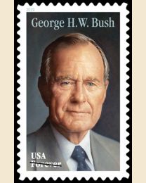 #5393 - (55¢) George H. W. Bush