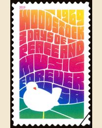 #5409 - (55¢) Woodstock 50th Anniversary