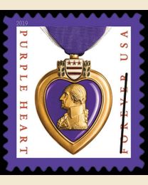 #5419 - (55¢) Purple Heart