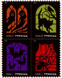 #5420S- (55¢) Spooky Silhouettes