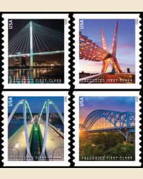 #5808S- (25¢) Bridges