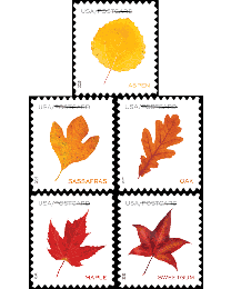 #5966S- (56¢) Vibrant Leaves