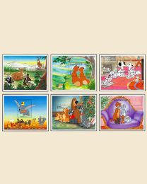 6 Disney Animal Tales Sheets