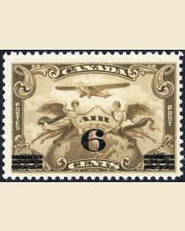 6¢ overprint on 5¢ Allegory (#C3)
