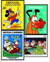 300 Disney Stamps