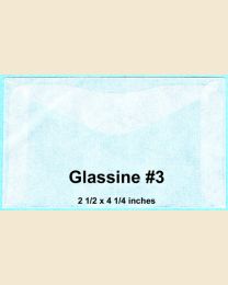 #3 Glassine Envelopes