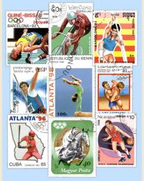 Spectacular Summer Olympic Games stamps