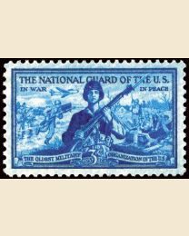 #1017 - 3¢ National Guard