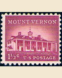 #1032 - 1 1/2¢ Mount Vernon