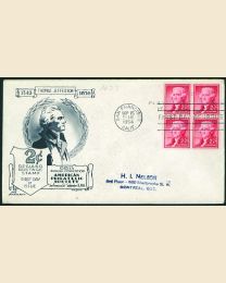 #1033 - 2¢ T. Jefferson: FDC