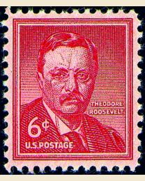 #1039 - 6¢ Theodore Roosevelt
