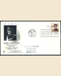 #1042A - 8¢ J. J. Pershing: FDC