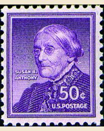 #1051 - 50¢ Susan B. Anthony
