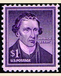 #1052 - $1 Patrick Henry