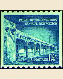 #1054A - 1 1/4¢ Palace of the Governors