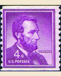 #1058 - 4¢ Abraham Lincoln