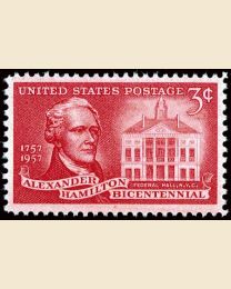 #1086 - 3¢ Alexander Hamilton