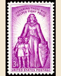#1087 - 3¢ Polio