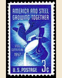 #1090 - 3¢ Steel Industry