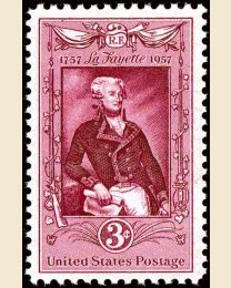 #1097 - 3¢ Lafayette