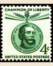 #1117 - 4¢ Lajos Kossuth