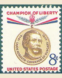 #1118 - 8¢ Lajos Kossuth