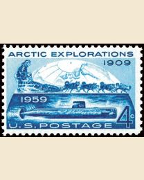 #1128 - 4¢ Arctic Explorations