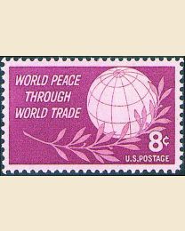 #1129 - 8¢ World Peace