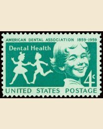 #1135 - 4¢ Dental Health