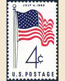 #1153 - 4¢ 50-Star Flag