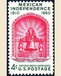 #1157 - 4¢ Mexican Independence
