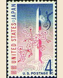 #1158 - 4¢ U.S. - Japan Treaty