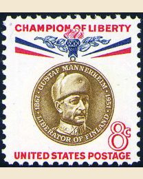 #1166 - 8¢ Gustaf Mannerheim