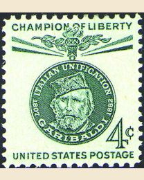 #1168 - 4¢ Giuseppe Garibaldi