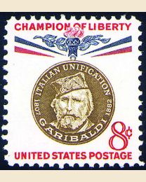 #1169 - 8¢ Giuseppe Garibaldi