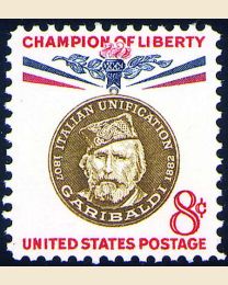 #1169 - 8¢ Giuseppe Garibaldi