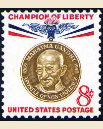 #1175 - 8¢ Mahatma Gandhi