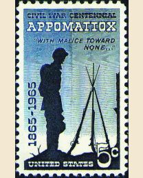 #1182 - 5¢ Appomattox