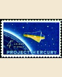 #1193 - 4¢ Project Mercury
