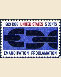 #1233 - 5¢ Emancipation Proclamation