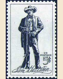 #1242 - 5¢ Sam Houston