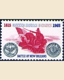 #1261 - 5¢ Battle of New Orleans
