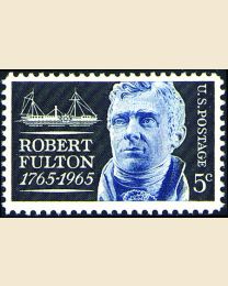 #1270 - 5¢ Robert Fulton