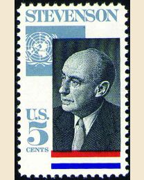 #1275 - 5¢ Adlai E Stevenson