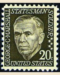 #1289 - 20¢ George C. Marshall