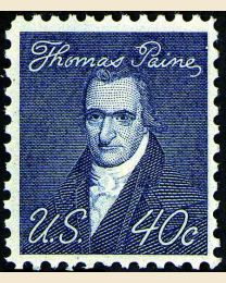 #1292 - 40¢ Thomas Paine