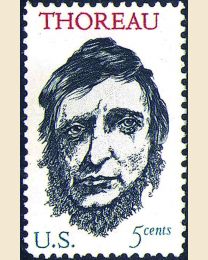 #1327 - 5¢ Henry Thoreau
