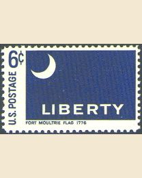 #1345 - 6¢ Fort Moultrie