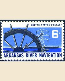 #1358 - 6¢ Arkansas River