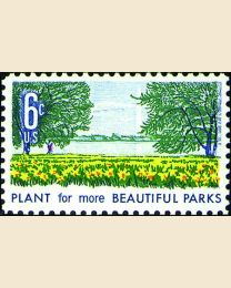#1366 - 6¢ Beautify Parks